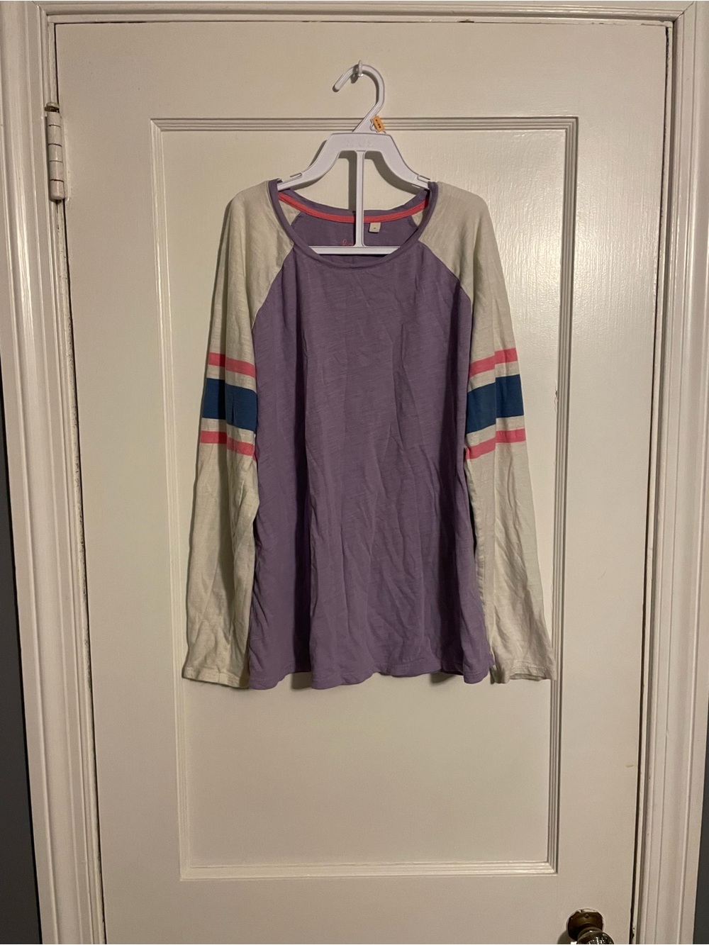 Boden Lorna Baseball Raglan Jersey Tee Women’s Size Medium